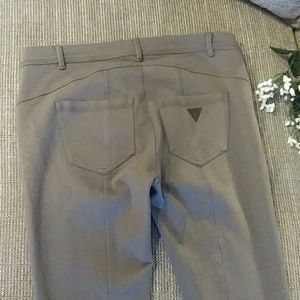 Guess Grey spandex riding pants size 8